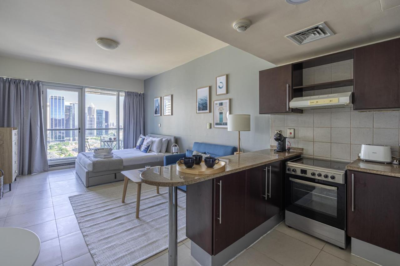 Higuests - Modern Studio With Incredible City Skyline View ดูไบ ภายนอก รูปภาพ