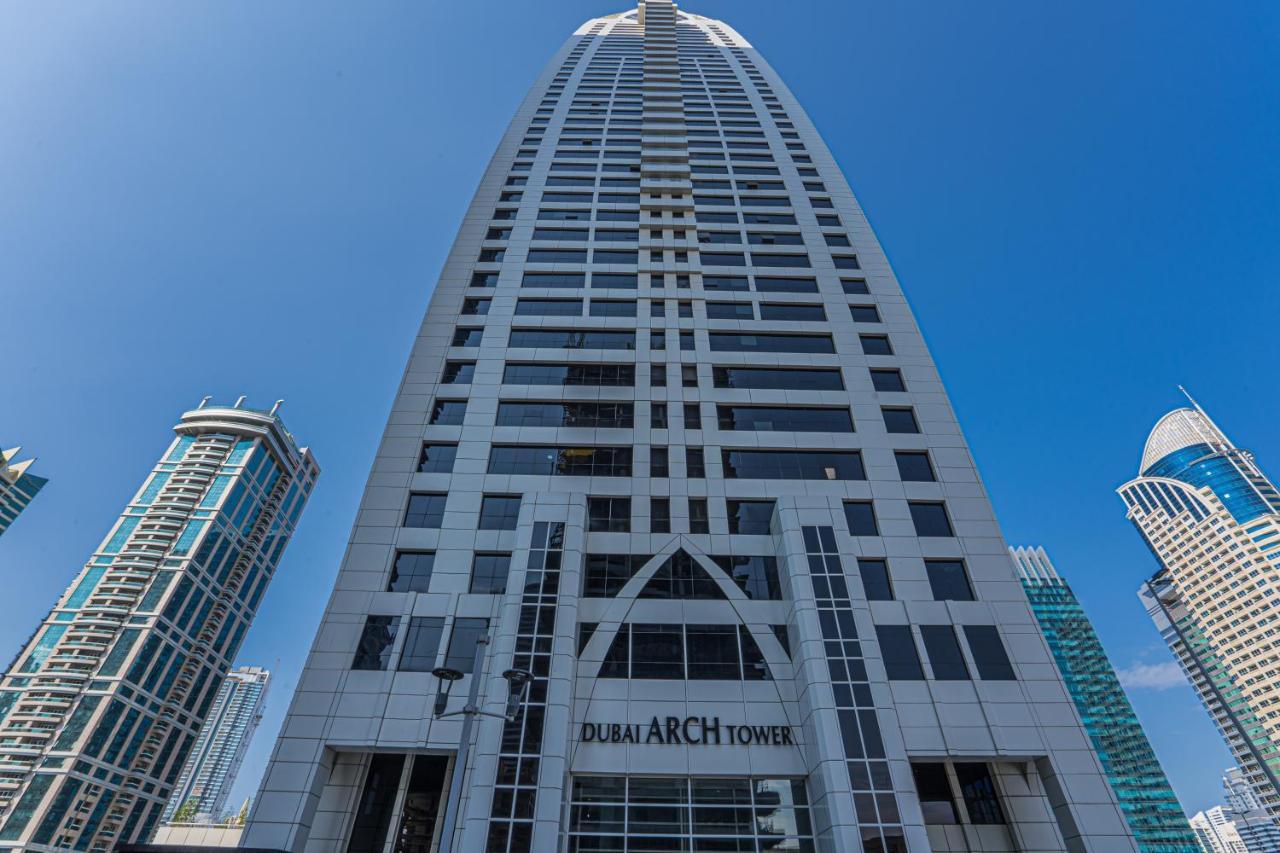 Higuests - Modern Studio With Incredible City Skyline View ดูไบ ภายนอก รูปภาพ