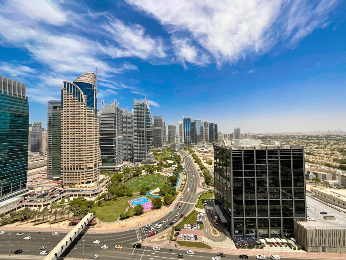 Higuests - Modern Studio With Incredible City Skyline View ดูไบ ภายนอก รูปภาพ